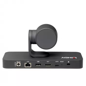 Lindy 38422 videocamera per videoconferenze 8 MP nero 3840 x 2160 pixel 30 fps