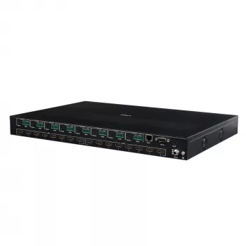 Lindy 38434 matrice multi-view 8x8 HDMI 4K60 seamless con scalatura per videowall