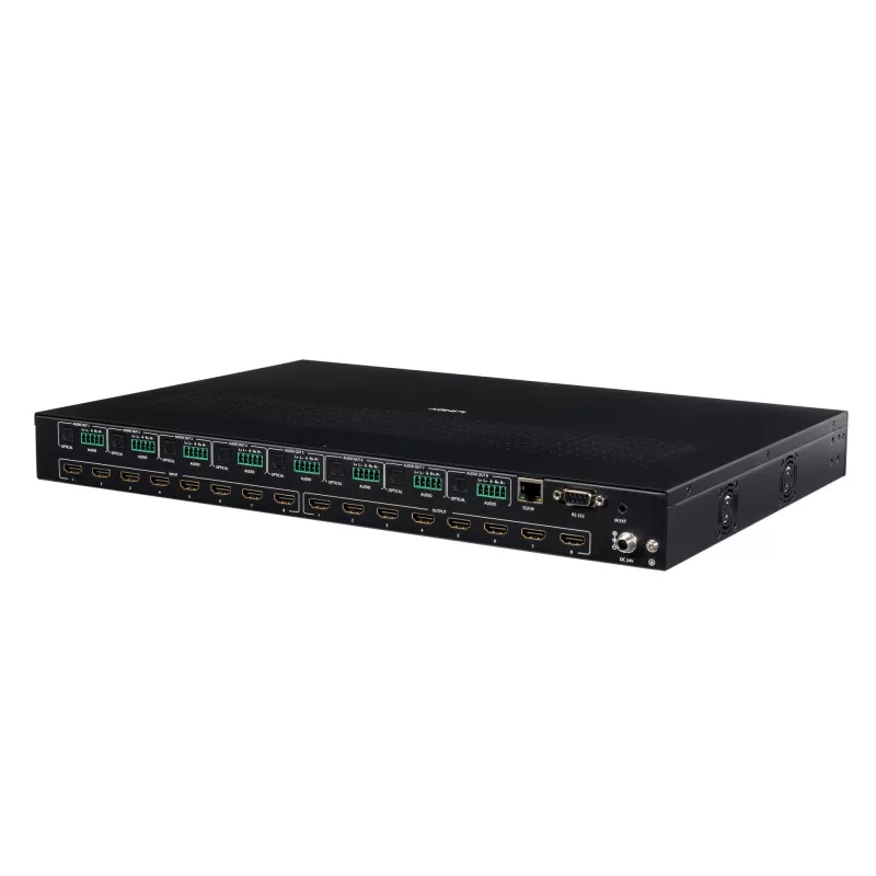 Lindy 38434 matrice HDMI 8x8 4K60 Multi-View senza interruzioni con scalatura video wall