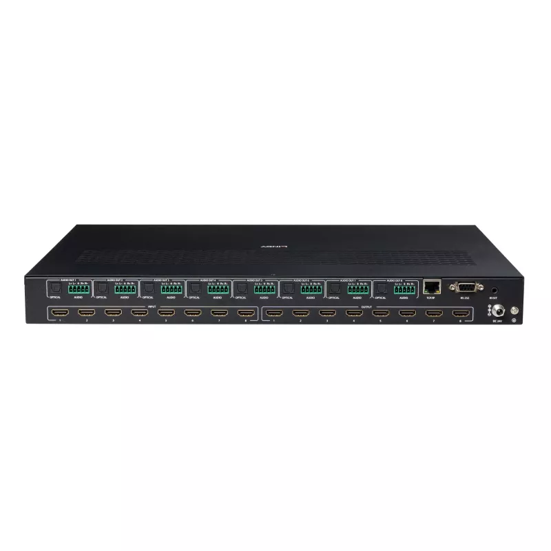 Lindy 38434 matrice HDMI 8x8 4K60 Multi-View senza interruzioni con scalatura video wall