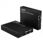 Lindy HDMI, KVM e IR over IP Extender, trasmettitore e ricevitore, con filo, 150 m, Cat5e, Cat6, nero, metallo
