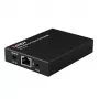 Lindy HDMI, KVM e IR over IP Extender, ricevitore, trasmettitore e ricevitore, con filo, 150 m, Cat5e, Cat6, nero, metallo