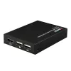 Lindy HDMI, KVM e IR over IP Extender, ricevitore, trasmettitore e ricevitore, con filo, 150 m, Cat5e, Cat6, nero, metallo