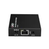 Lindy HDMI, KVM e IR over IP Extender, ricevitore, trasmettitore e ricevitore, con filo, 150 m, Cat5e, Cat6, nero, metallo