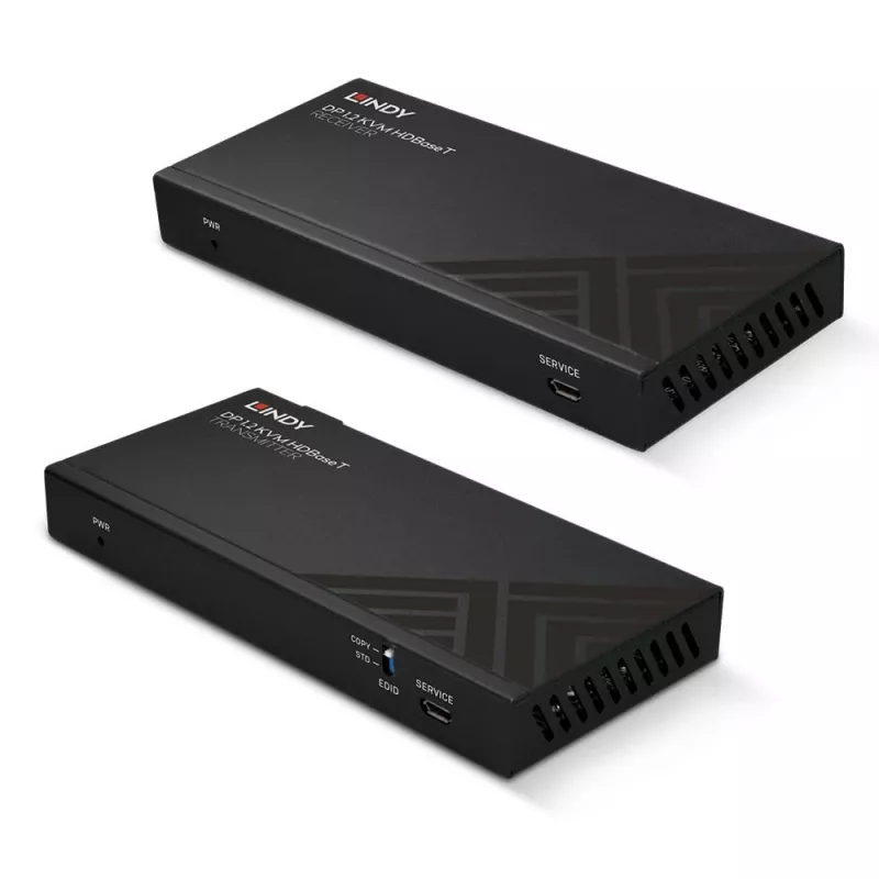 Lindy 150m Cat.6 DisplayPort 1.2, USB, IR e RS-232 HDBaseT KVM Extender