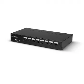 Lindy 39538 KVM Switch per montaggio a rack nero