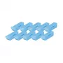 Lindy 40325 port blocker DisplayPort blu acrilonitrile-butadiene-stirene (ABS) 10 pz.