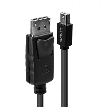 Lindy Mini DisplayPort maschio a DisplayPort maschio 5 m, nero