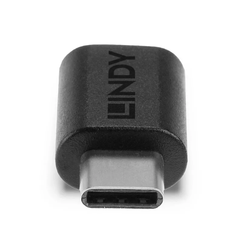 Lindy adattatore USB 3.2 Type-C a C, USB 3.2 Type-C, USB 3.2 Type-C, nero