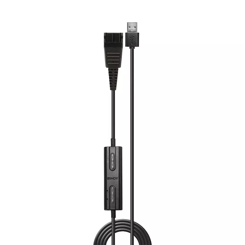 Lindy adattatore USB Type-A a Jabra Quick Disconnect per headset
