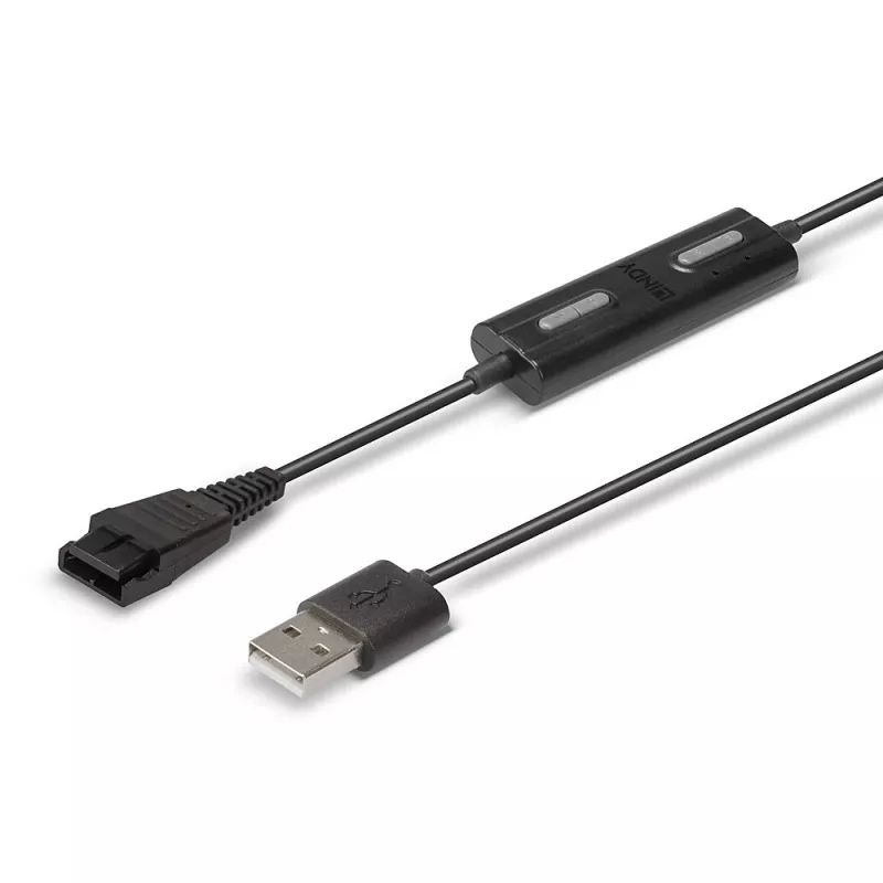 Lindy adattatore USB Type-A a Jabra Quick Disconnect per headset