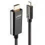 Lindy cavo adattatore da USB Type-C a HDMI 4K60 con HDR, 10 m, USB Type-C, HDMI Type A (Standard), maschio, maschio, dritto