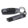 Lindy lettore di schede SD/MicroSD USB 3.2 Type-C e A, MiniSD, SD, nero, grigio, 5000 Mbit/s, USB 3.2 Gen 1 (3.1 Gen 1) Type-A/Type-C, 78,5 mm, 22,5 mm