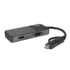 Lindy 43354 docking station per laptop/riproduttore di porte USB 3.2 Gen 1 (3.1 Gen 1) Type-A + Type-C nero