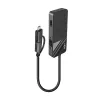 Lindy 43354 docking station per laptop/riproduttore di porte USB 3.2 Gen 1 (3.1 Gen 1) Type-A + Type-C nero