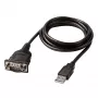 Lindy 43413 cavo seriale grigio 1,5 m USB Type-A RS-232