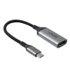 Lindy 43428 adattatore cavo video 0,15 m USB Type-C HDMI grigio