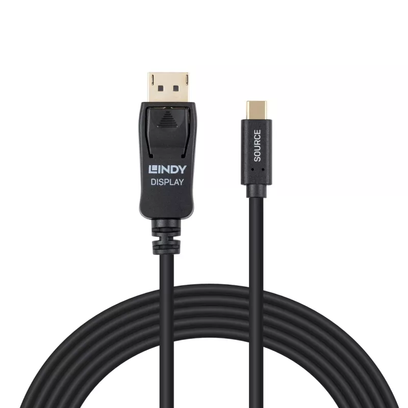 Lindy cavo adattatore da USB Type-C a DisplayPort 4K60 con HDR 2 m