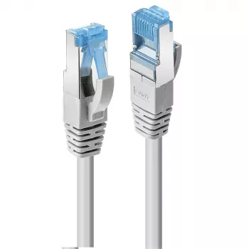 Lindy cavo Cat.6A U/UTP LSZH 1 m, grigio, 1 m, Cat6a, U/UTP (UTP), RJ-45, RJ-45, grigio