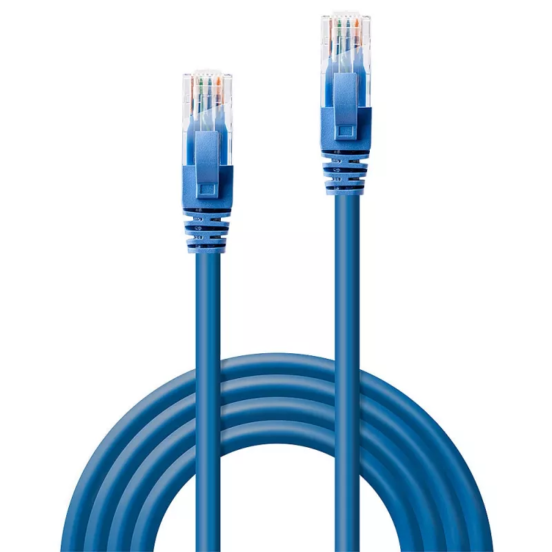 Lindy cavo di rete Cat.6 U/UTP 5 m, blu