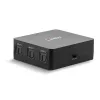 Lindy commutatore audio digitale TosLink (ottico) a 3 porte, nero, plastica, 54 mm, 60 mm, 20 mm, 37 g