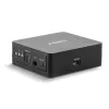Lindy commutatore audio digitale TosLink (ottico) a 3 porte, nero, plastica, 54 mm, 60 mm, 20 mm, 37 g