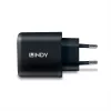 Lindy 73426 caricabatterie universale mobile nero AC ricarica rapida interno