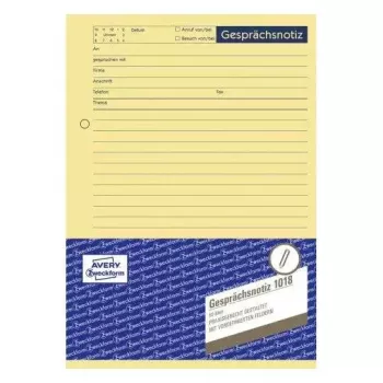 Etichette non adesive Avery 1018 giallo rettangolare