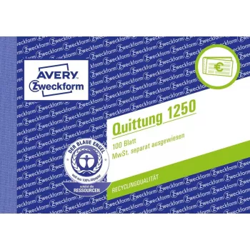 Modulo/libro contabile A6 Avery 1250