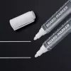 Pennarello Sigel BA715 2 pezzi punta fine/tonda bianco