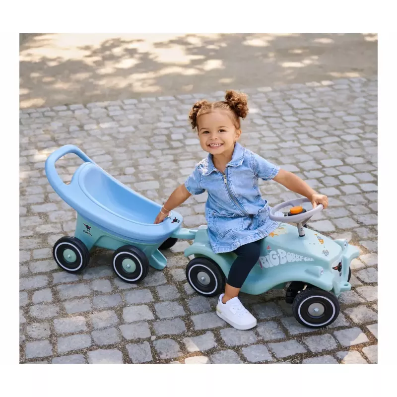 Girello Simba-Dickie BIG Buggy 3-in-1 – blu/turchese, design convertibile
