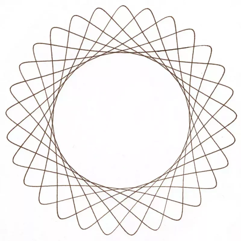Spirograph per bambini Ravensburger 297740 con stencil e 2 penne, multicolore, per bambini dai 6 anni