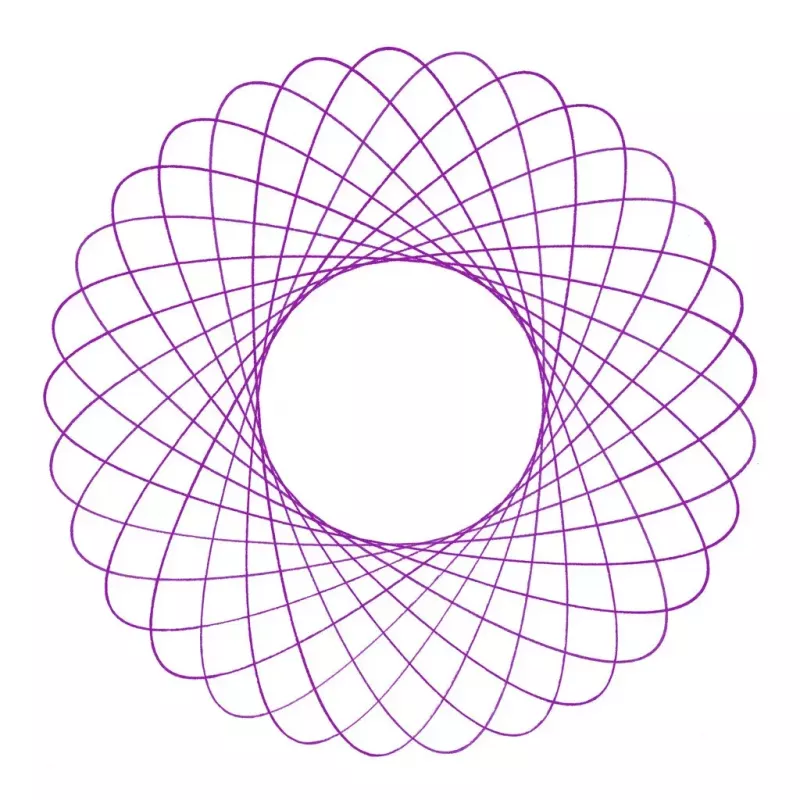 Spirograph per bambini Ravensburger 297740 con stencil e 2 penne, multicolore, per bambini dai 6 anni