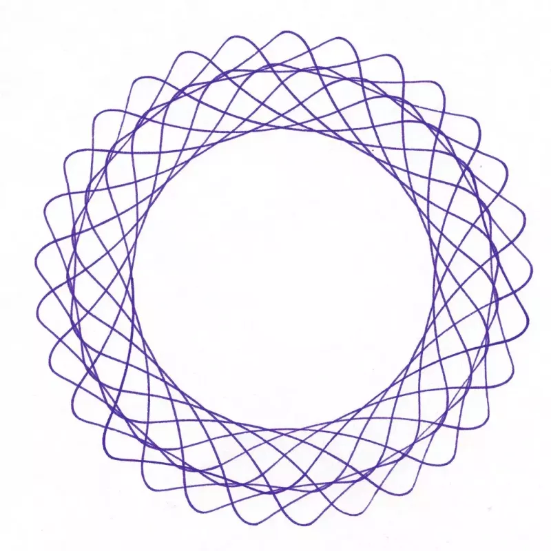 Spirograph per bambini Ravensburger 297740 con stencil e 2 penne, multicolore, per bambini dai 6 anni
