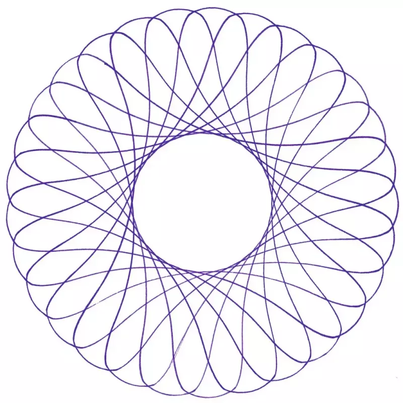 Spirograph per bambini Ravensburger 297740 con stencil e 2 penne, multicolore, per bambini dai 6 anni