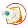 Spirograph per bambini Ravensburger 297740 con stencil e 2 penne, multicolore, per bambini dai 6 anni