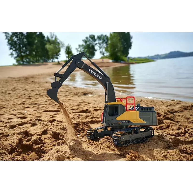 Escavatore RC Dickie Volvo Mining 2,4 GHz modello da cantiere radiocomandato