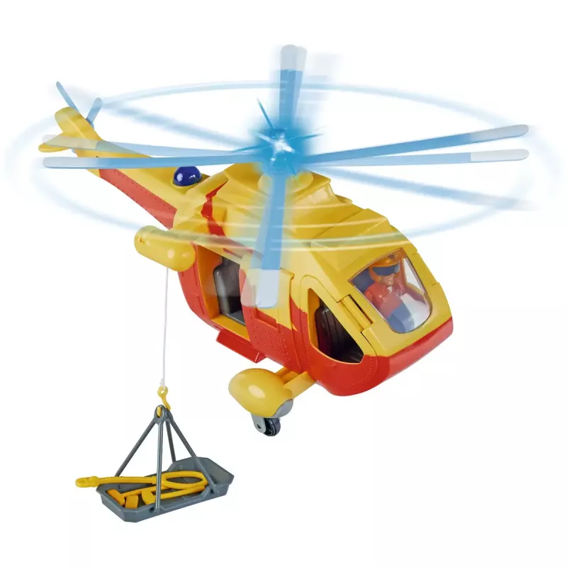 Elicottero giocattolo Simba-Dickie Pompiere Sam Wallaby 2 Update – set di veicoli giocattolo