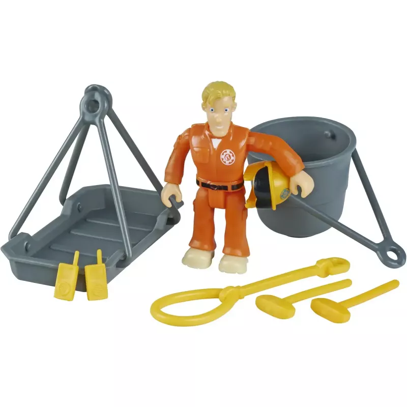 Elicottero giocattolo Simba-Dickie Pompiere Sam Wallaby 2 Update – set di veicoli giocattolo