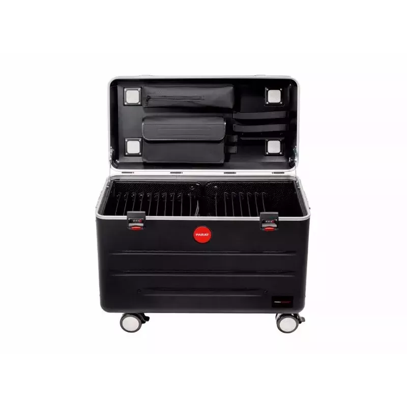 Carrello portatile per gestione dispositivi Parat 20872015116 nero da pavimento per laptop e tablet