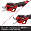 Troncarami a batteria EINHELL GP-LS 18/28 Li BL-Solo — cesoia da giardino a batteria, modello 3408320