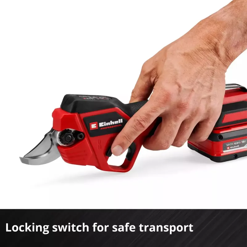 Troncarami a batteria EINHELL GP-LS 18/28 Li BL-Solo — cesoia da giardino a batteria, modello 3408320