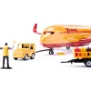 Siku aereo cargo DHL con accessori preassemblato