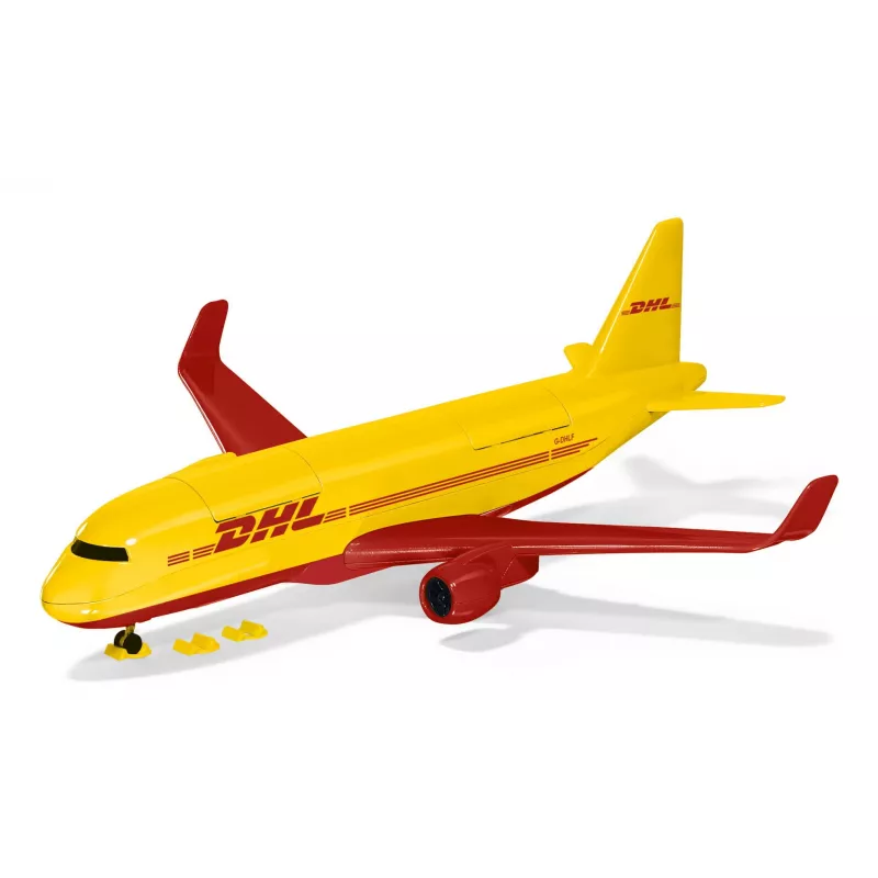 Siku aereo cargo DHL con accessori preassemblato