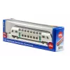 Treno Siku RATP a due piani metallo plastica nero blu grigio