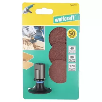 Disco abrasivo Wolfcraft GmbH 5607000 adatto per metallo legno