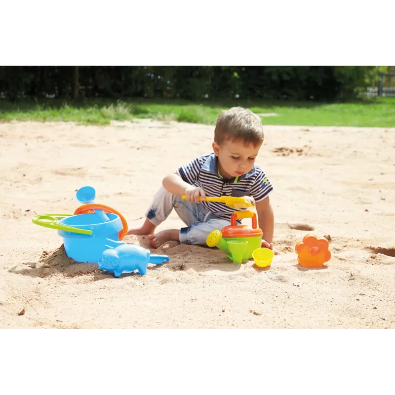 Set giochi da sabbia Lena Happy Sand Boys I 10 pz.