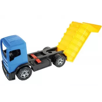 Camion Lena GIGA TRUCKS camion ribaltabile blu rosso assortiti