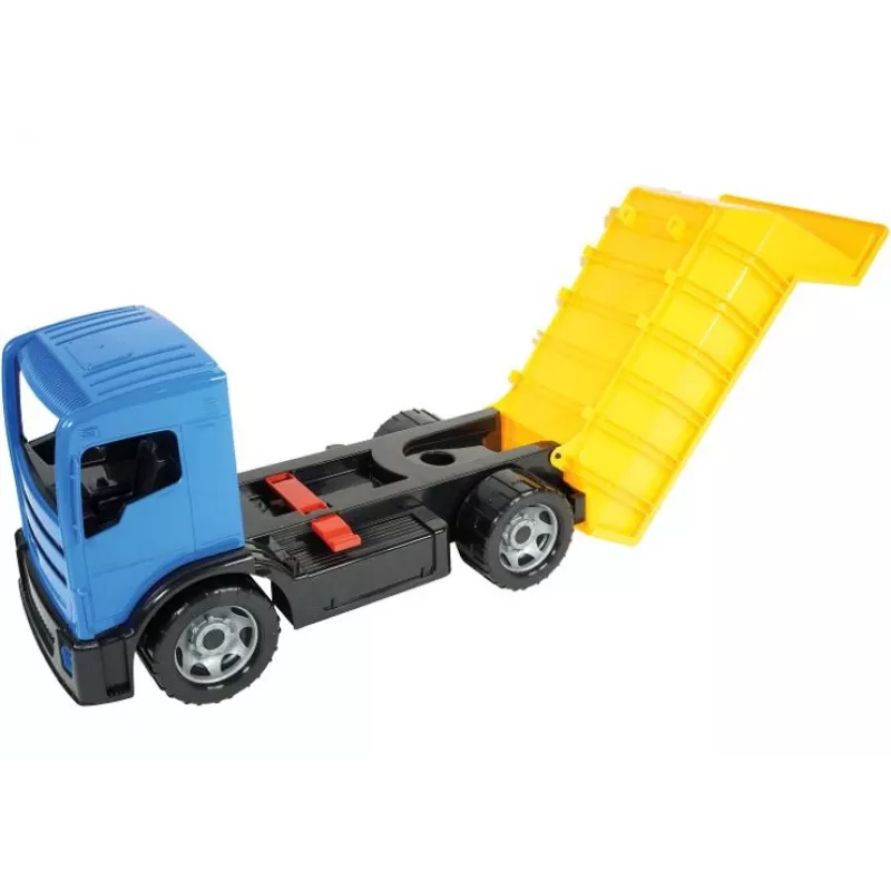 Camion Lena GIGA TRUCKS camion ribaltabile blu rosso assortiti