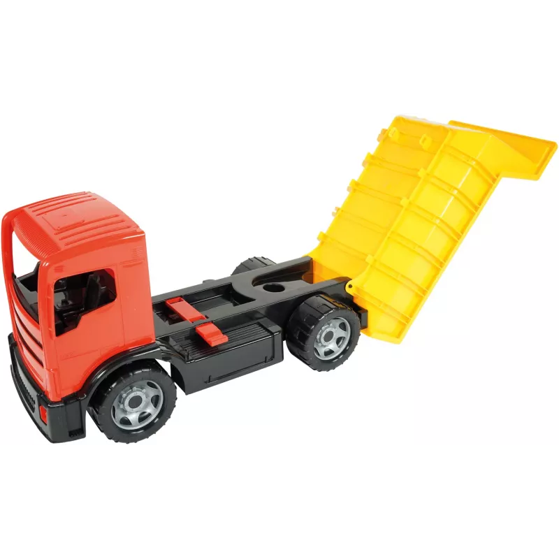 Camion Lena GIGA TRUCKS camion ribaltabile blu rosso assortiti